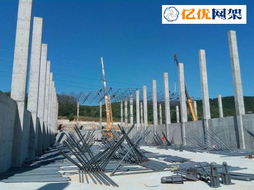 沁阳料棚网架设计